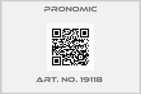 PRONOMIC-Art. no. 19118 