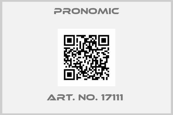 PRONOMIC-Art. no. 17111 
