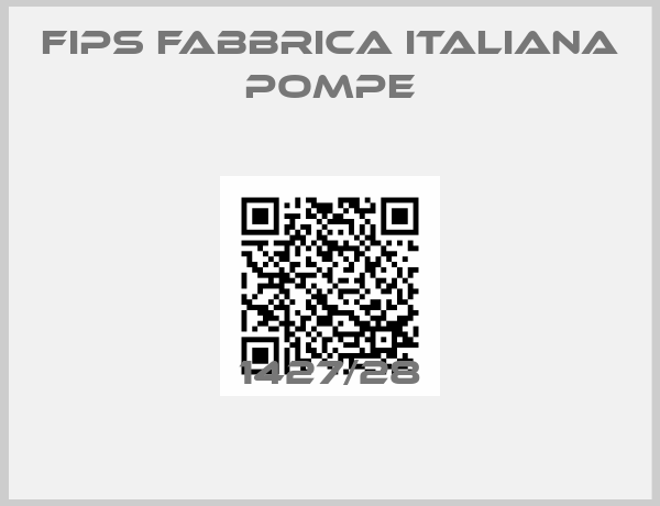 Fips Fabbrica Italiana Pompe-1427/28