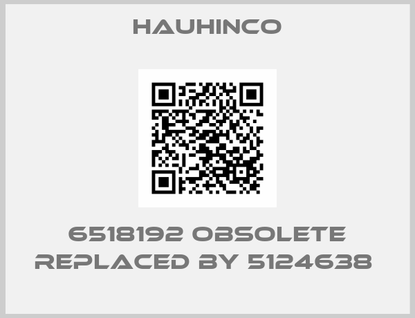 HAUHINCO-6518192 obsolete replaced by 5124638 