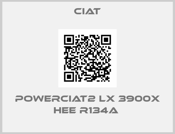 Ciat-POWERCIAT2 LX 3900X HEE R134a 