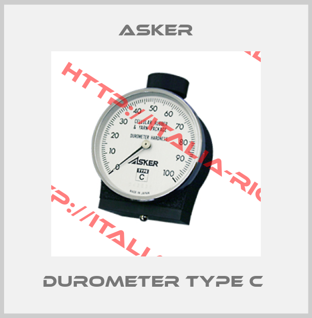 Asker-Durometer Type C 