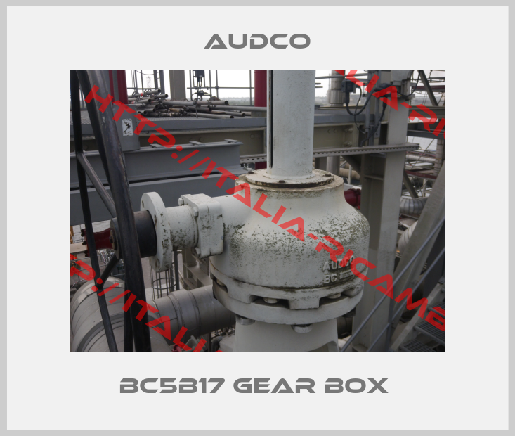 Audco-BC5B17 GEAR BOX 