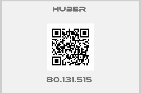 HUBER -80.131.515 