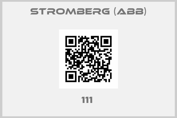Stromberg (ABB)-111 