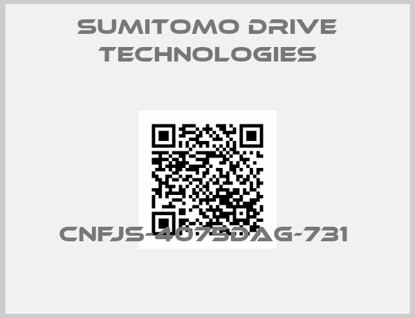 Sumitomo Drive Technologies-CNFJS-4075DAG-731 