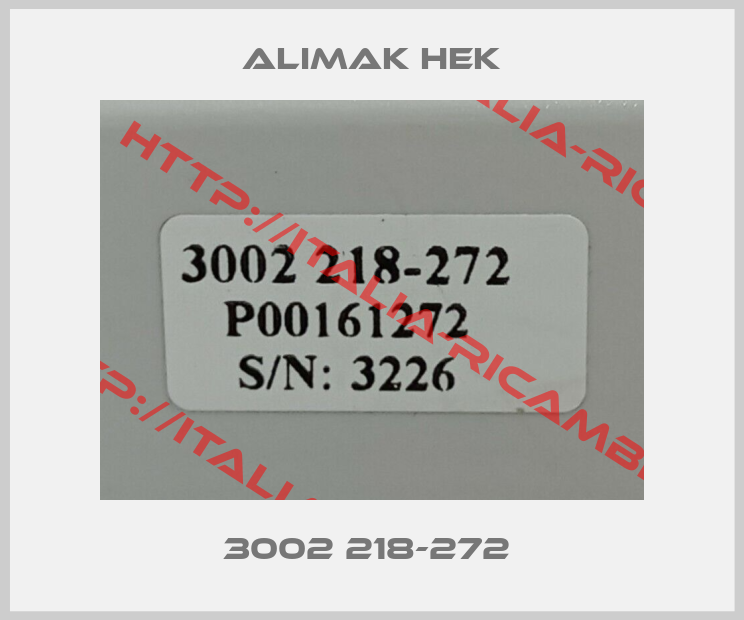 Alimak Hek-3002 218-272 