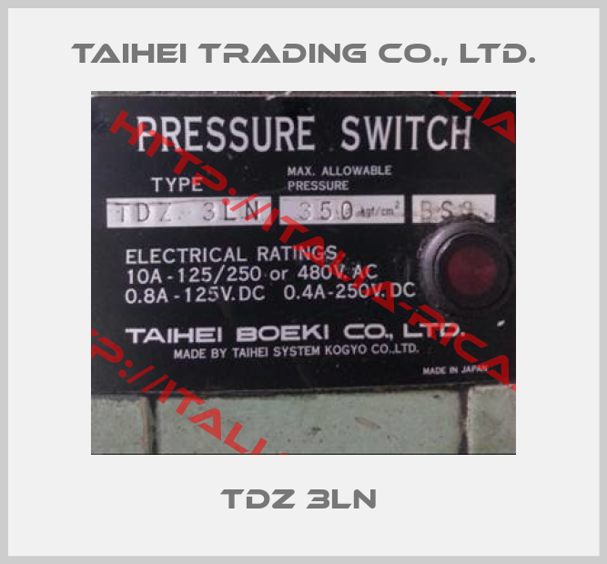 Taihei Trading Co., Ltd.-TDZ 3LN 