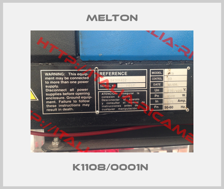 Melton-K1108/0001N 