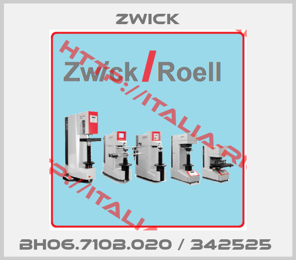 Zwick-BH06.710B.020 / 342525 