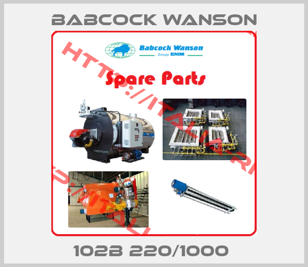 Babcock Wanson-102B 220/1000 