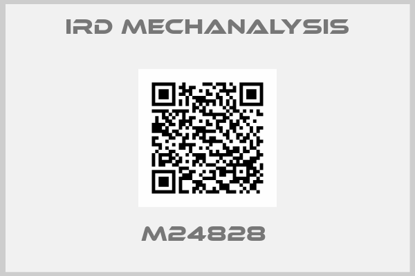 IRD MECHANALYSIS-M24828 