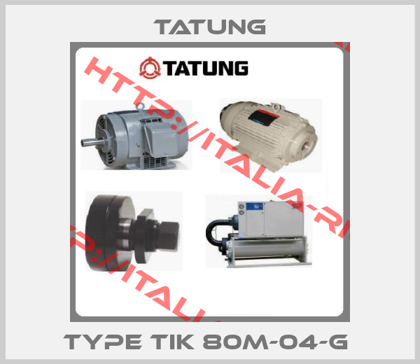 TATUNG-type TIK 80M-04-G 