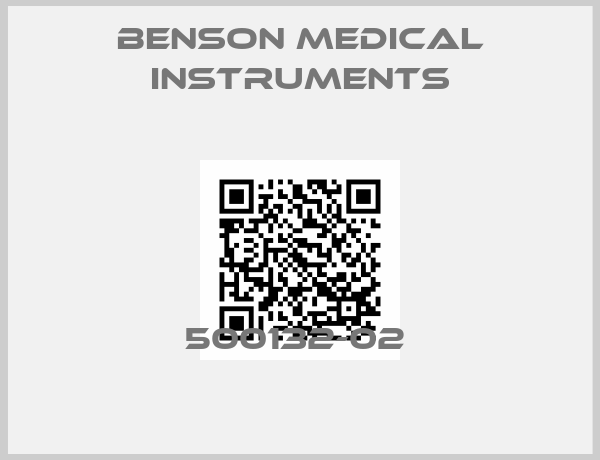 Benson Medical instruments-500132-02 