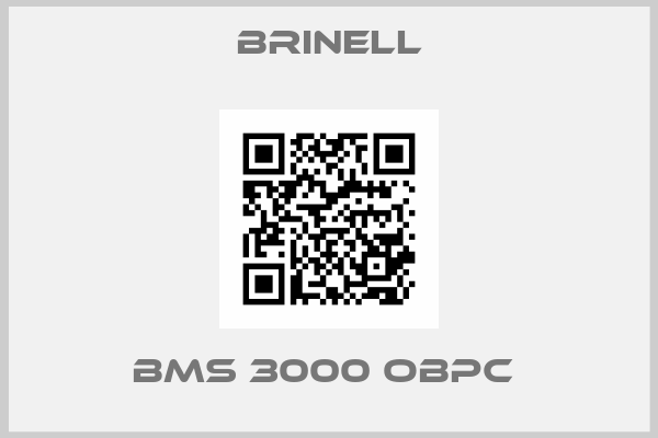 Brinell-BMS 3000 OBPC 