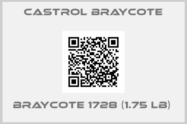 Castrol Braycote-Braycote 1728 (1.75 LB) 