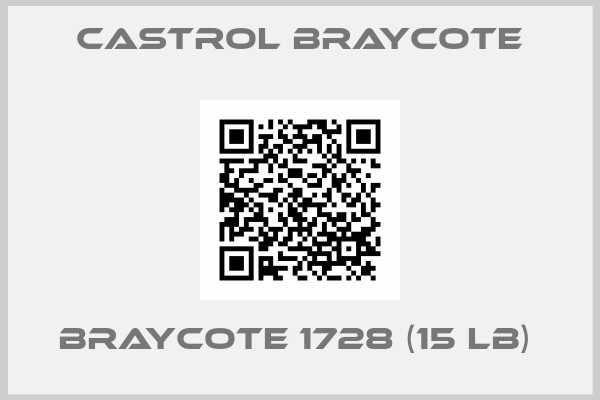 Castrol Braycote-Braycote 1728 (15 LB) 