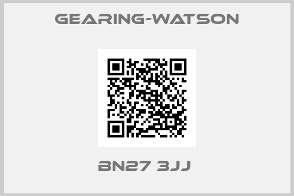 Gearing-Watson-BN27 3JJ 