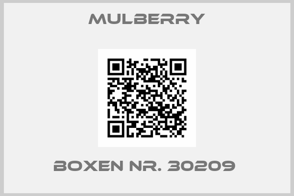 Mulberry-BOXEN NR. 30209 