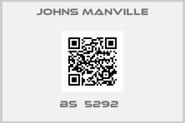 Johns Manville-BS  5292  
