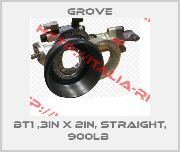 Grove-BT1 ,3IN X 2IN, STRAIGHT, 900LB 