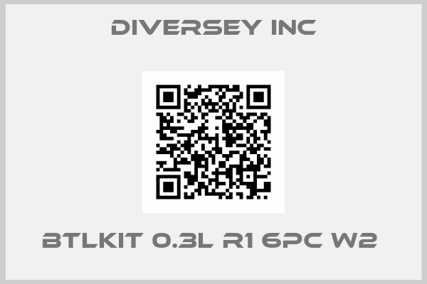 Diversey Inc-BTLKIT 0.3L R1 6PC W2 