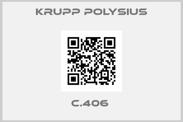 KRUPP Polysius-C.406 