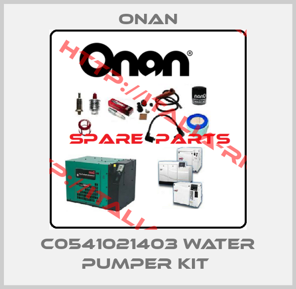 Onan-C0541021403 WATER PUMPER KIT 