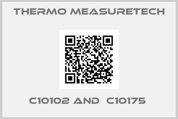 Thermo Measuretech-C10102 AND  C10175 