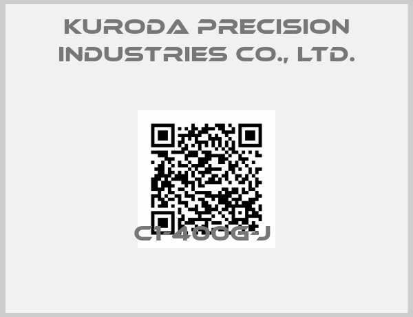 Kuroda Precision Industries Co., Ltd.-C1-400G-J 