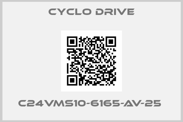 Cyclo Drive-C24VMS10-6165-AV-25 