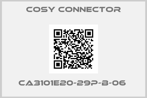 Cosy Connector-CA3101E20-29P-B-06 