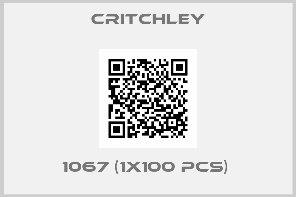 Critchley-1067 (1X100 PCS) 