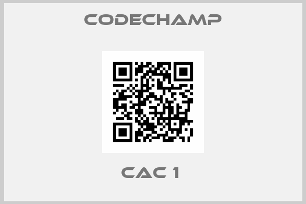 Codechamp-CAC 1 