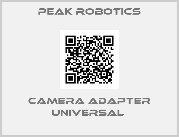 Peak Robotics-CAMERA ADAPTER UNIVERSAL 