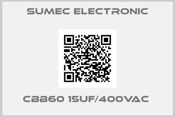 Sumec Electronic-CBB60 15UF/400VAC 
