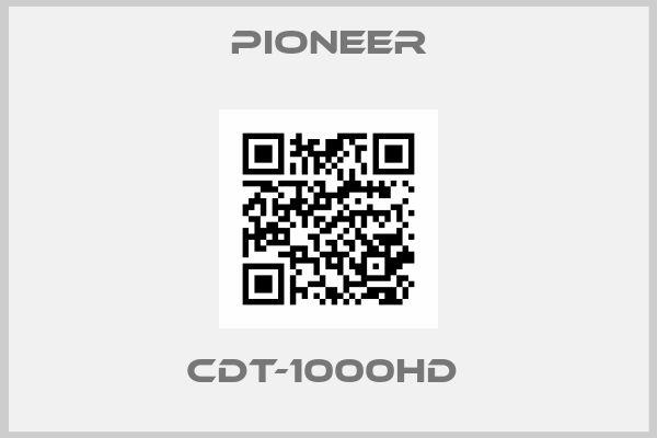 Pioneer-CDT-1000HD 
