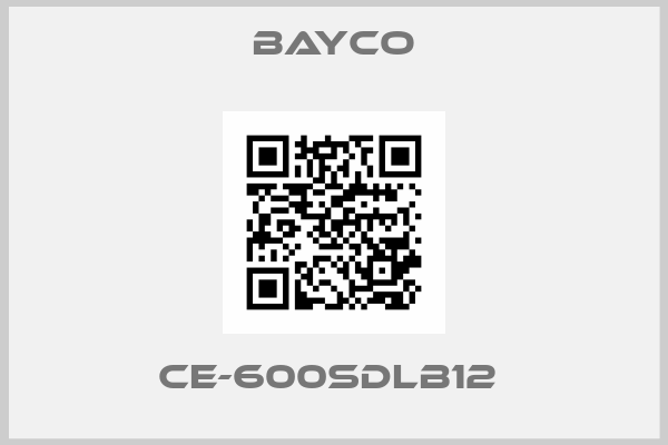 Bayco-CE-600SDLB12 