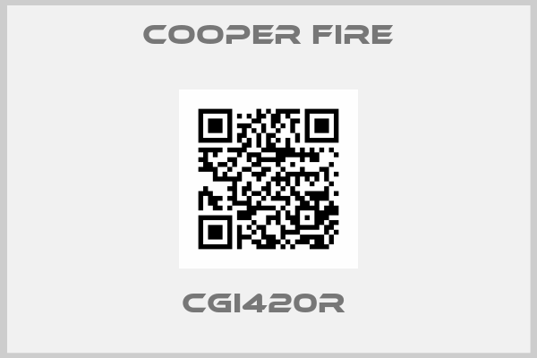 Cooper Fire-CGI420R 