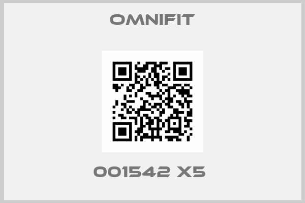 Omnifit-001542 X5 