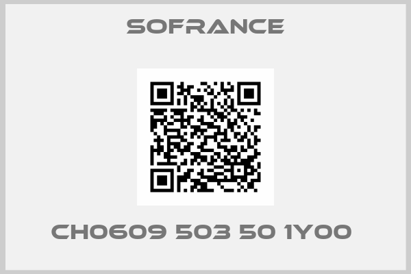 Sofrance-CH0609 503 50 1Y00 