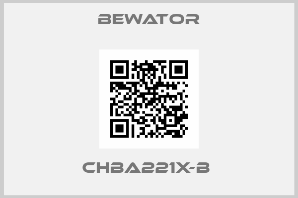 Bewator-CHBA221X-B 