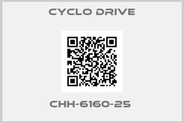 Cyclo Drive-CHH-6160-25 