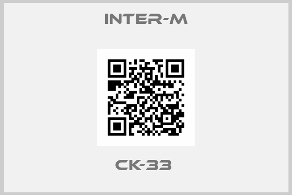 Inter-M-CK-33 