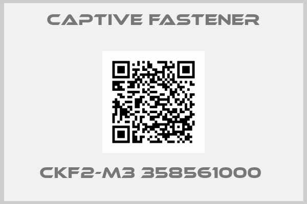 Captive Fastener-CKF2-M3 358561000 