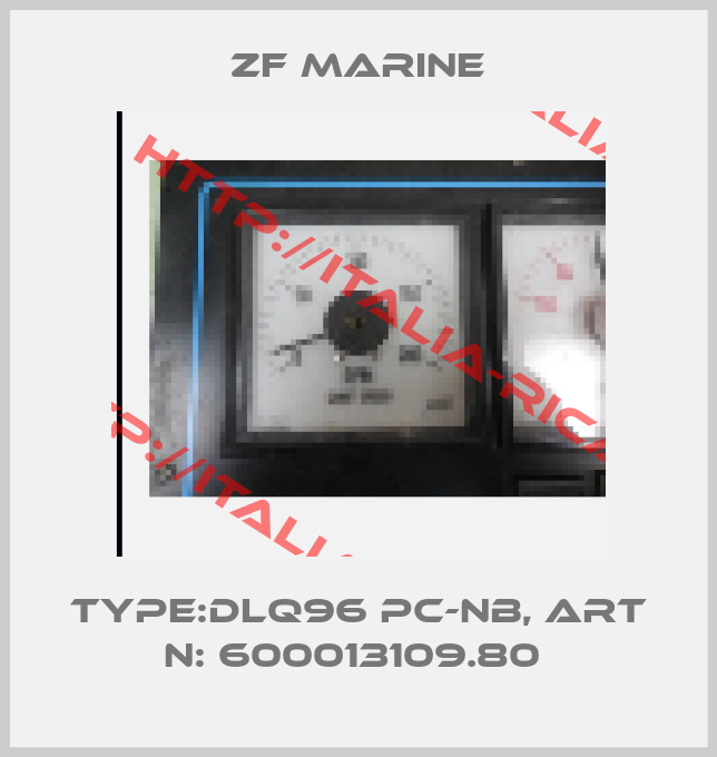 ZF Marine-TYPE:DLQ96 pc-NB, Art N: 600013109.80 