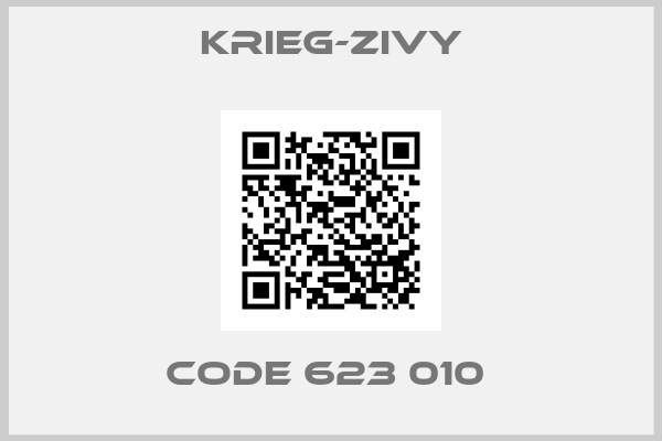 Krieg-Zivy-CODE 623 010 