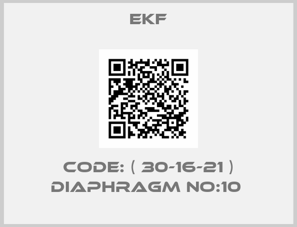 EKF-CODE: ( 30-16-21 ) DIAPHRAGM NO:10 