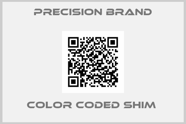 Precision Brand-COLOR CODED SHIM 
