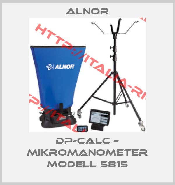 ALNOR-DP-CALC – Mikromanometer Modell 5815